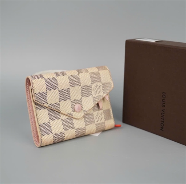 Ví LV ô vuông trắng (LT) KG+