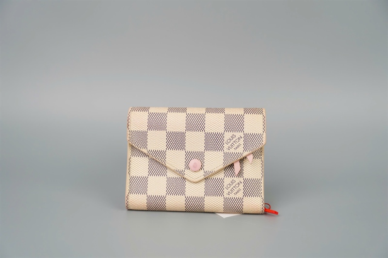 Ví LV ô vuông trắng (LT) KG+