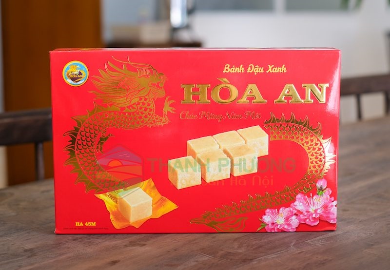 Bánh Đậu Xanh Hòa An hộp 200g