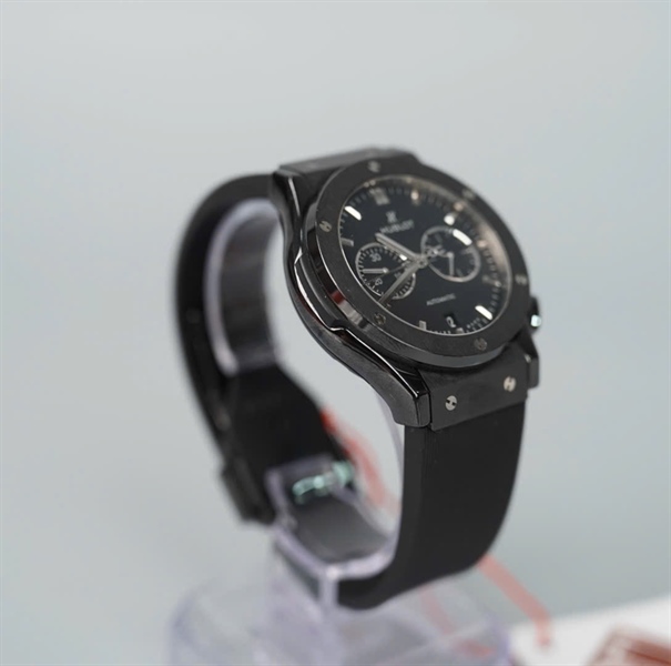 Đồng hồ Hublot dây đen trơn (1365295) (HC) KG+