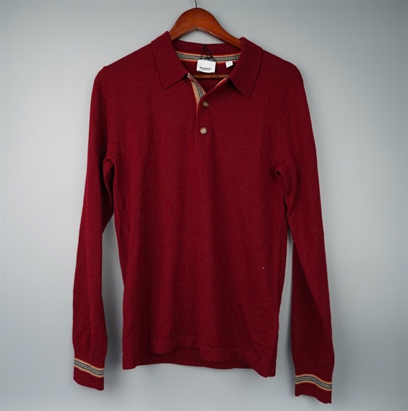 Áo len BBR đỏ tay dài (HC) KG+