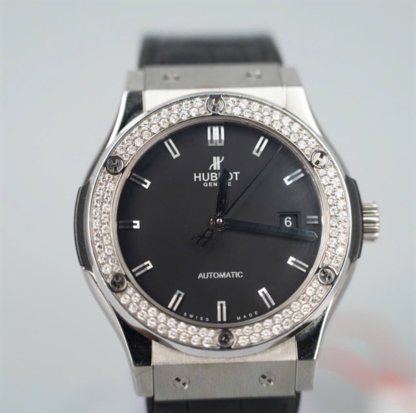 Đồng hồ Hublot đen (1089910) (HC) KG+