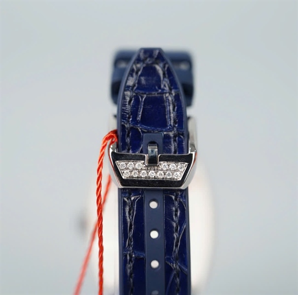 Đồng hồ Franck Muller dây xanh kim số xanh (No529) (HC) KG+