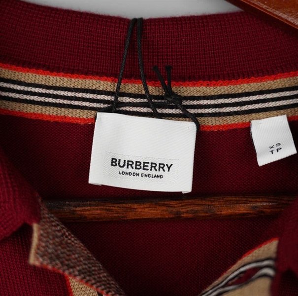 Áo len BBR đỏ tay dài (HC) KG+