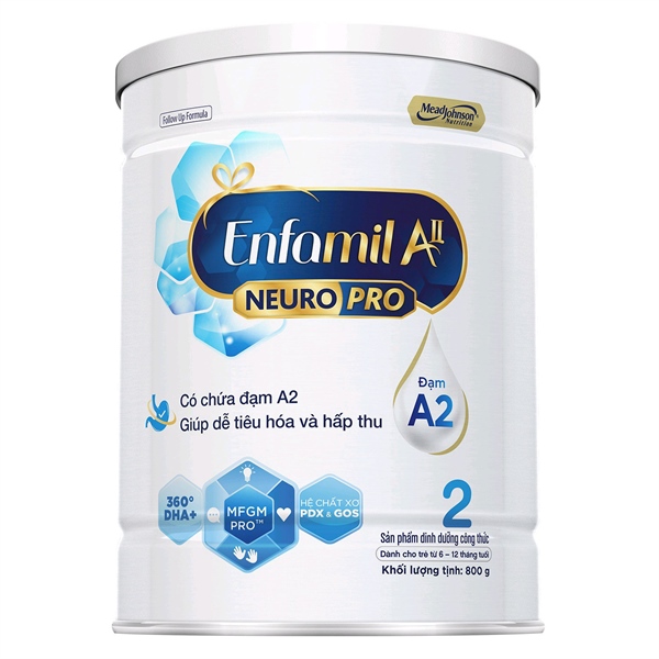 Enfamil A2 Neuropro 800g Số 2 (6-12 tháng)