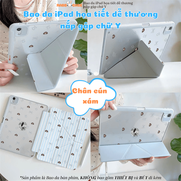 Bao da họa tiết nắp gập chữ Y Mini 6 | Mini 7