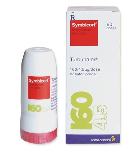 Symbicort Turbuhaler 160/4.5mcg Astra Zeneca (H/1 Ống)