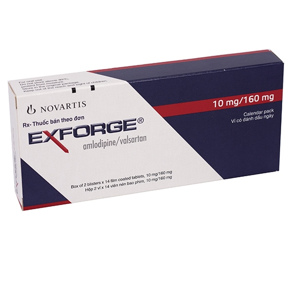 Exforge 10mg/160mg novartis (h/28v)