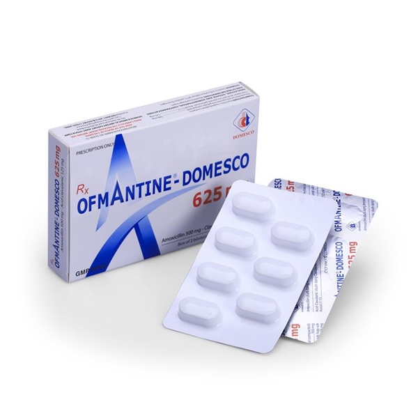 Ofmantine 625mg domesco (h/14v)