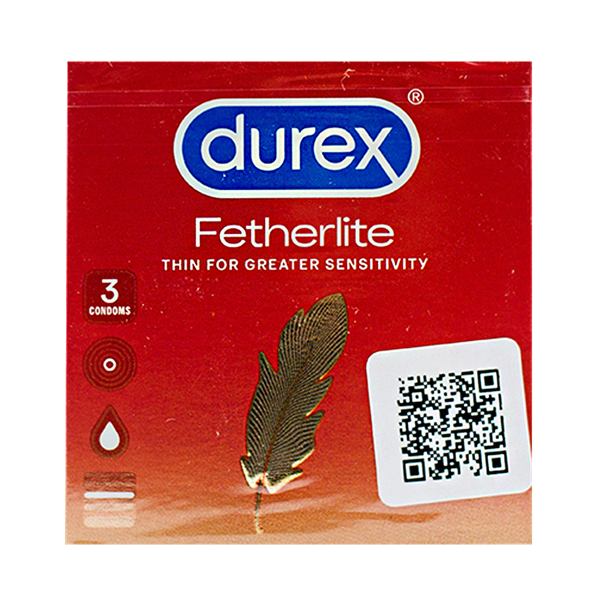 Bao cao su durex fetherlite Reckitt Benckiser (h/3c)