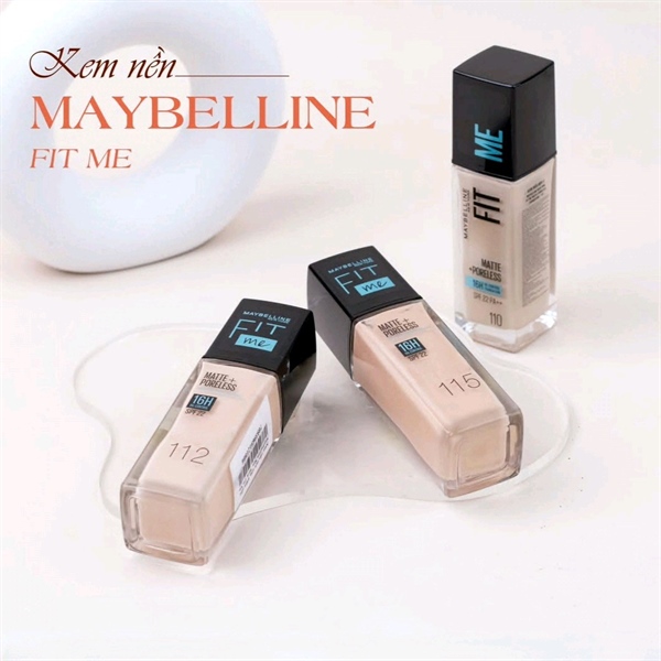 KEM NỀN MAYBELLINE FIT ME 30ML #115