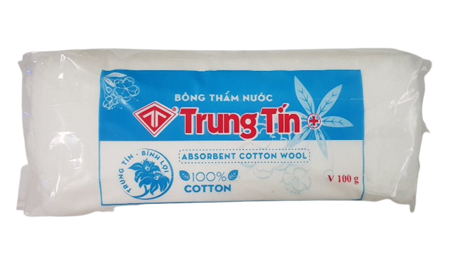 Bông y tế trung tín 100gr (g/100gr)