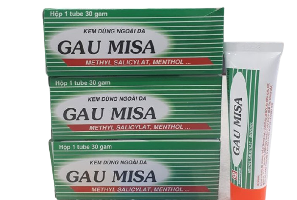 Kem xoa bóp gấu misa (tube/30gr)
