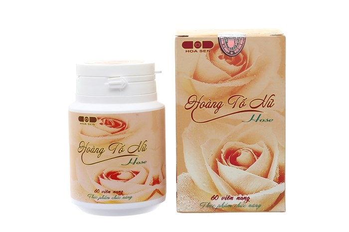 Hoàng tố nữ hose hoa sen (chai/60v)