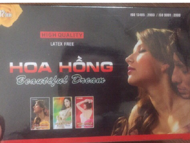 Bao cao su hoa hồng beautiful dream (h/12h/10c)