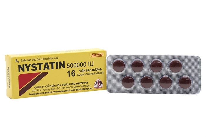 Nystatin 500.000 iu mekophar (h/16v)