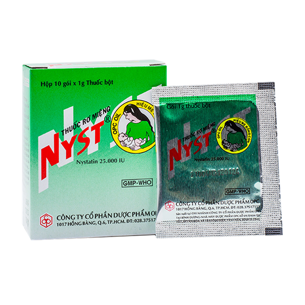 Nyst thuốc rơ miệng opc (h/10g)
