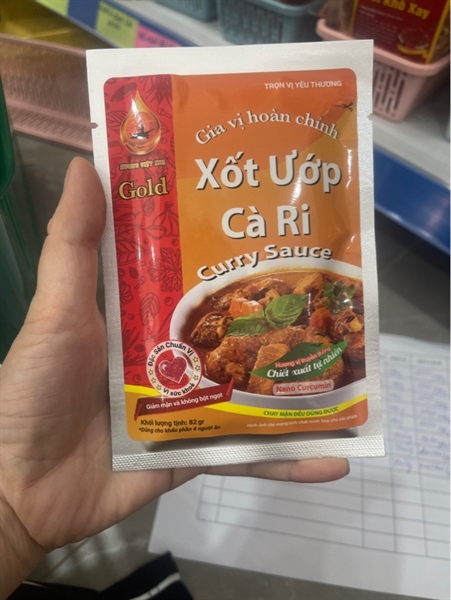 Xốt ướp cà ri gói 82g