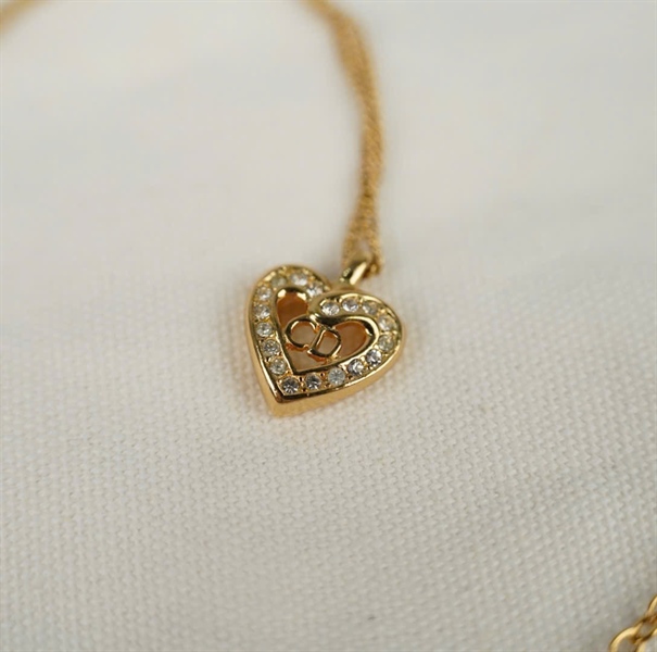 Dây chuyền Dior trái tim KG+