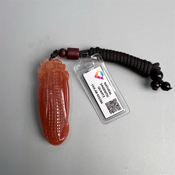 Mặt dây Cụ Tỳ Hưu lông thỏ đỏ 925286 KG+