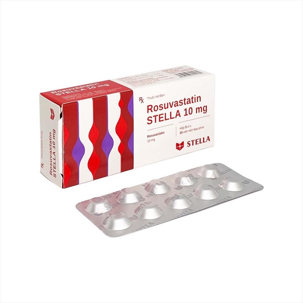Rosuvastatin 10mg stella (h/30v)