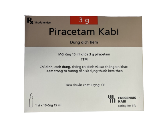 Piracetam kabi 3g/15ml (h/10o/15ml)