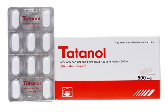 Tatanol 500mg tablet pymepharco (h/100v)