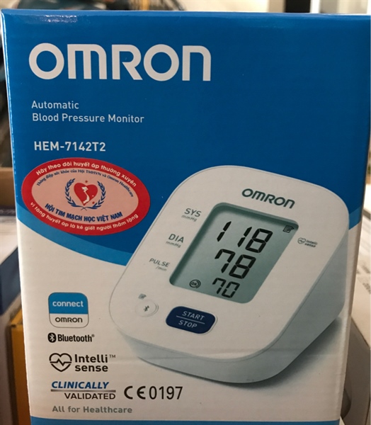 MÁY HUYẾT ÁP OMRON HEM-7142T2. S1900