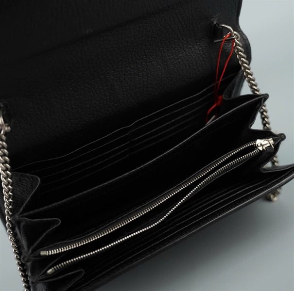 Túi GG Dionysus màu đen sz20 (BQ) KG+