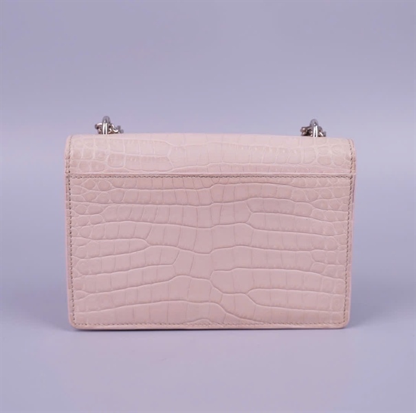 Túi YSL da cá sấu màu nude (BRS4521570917) sz17 (BQ) KG+