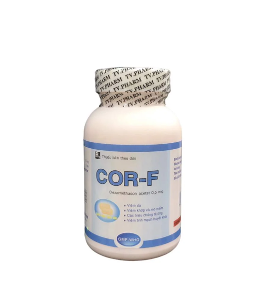 Cor - f dexamethason 0.5mg tv.pharm (c/500v)