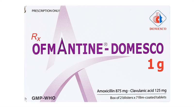 Ofmantine 1g domesco (h/14v)