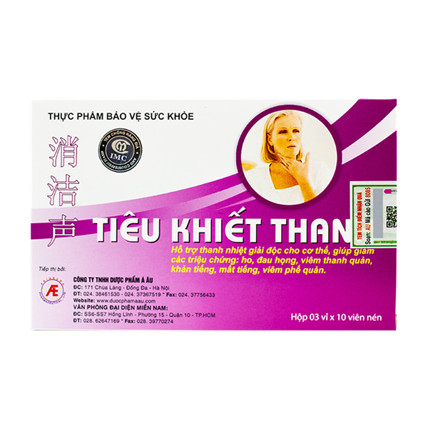 Tiêu khiết thanh á âu (h/30v)