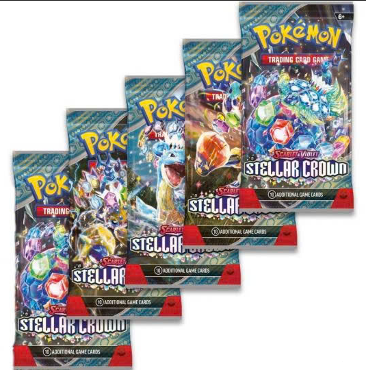 Pokemon Scarlet & Violet Stellar Crown Booster Pack