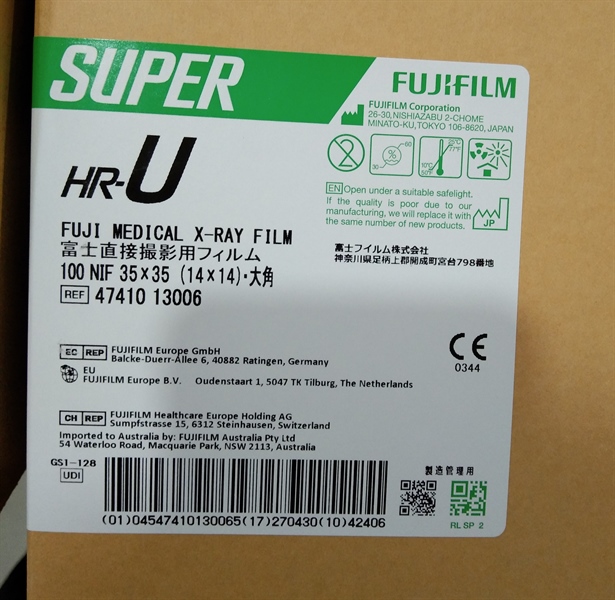 Phim X Quang Fuji HRU 35x35cm