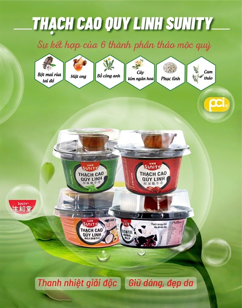 Thạch cao quy linh 215g (36hũ/thùng)