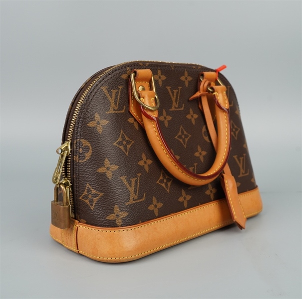 Túi LV Alma hoa nâu kèm ổ+ chìa (AA1167) sz24 (LN) KG+