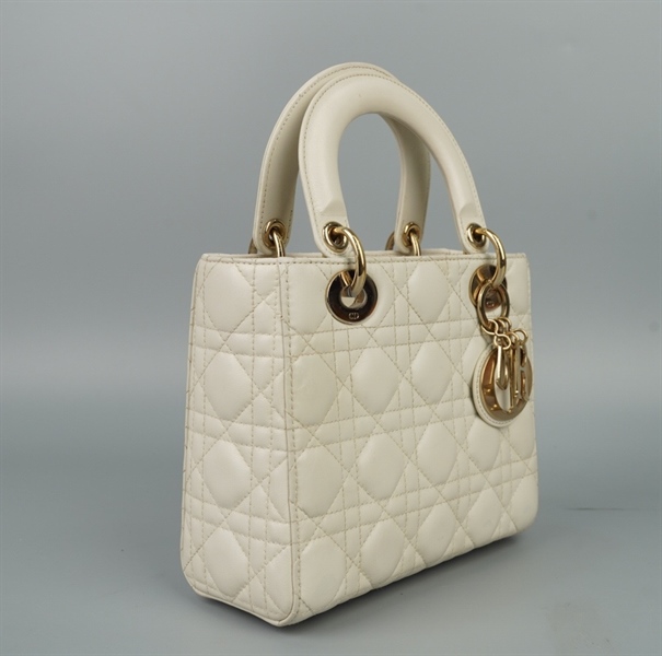 Túi Dior lady trắng (88-MA-0272) szS KG+