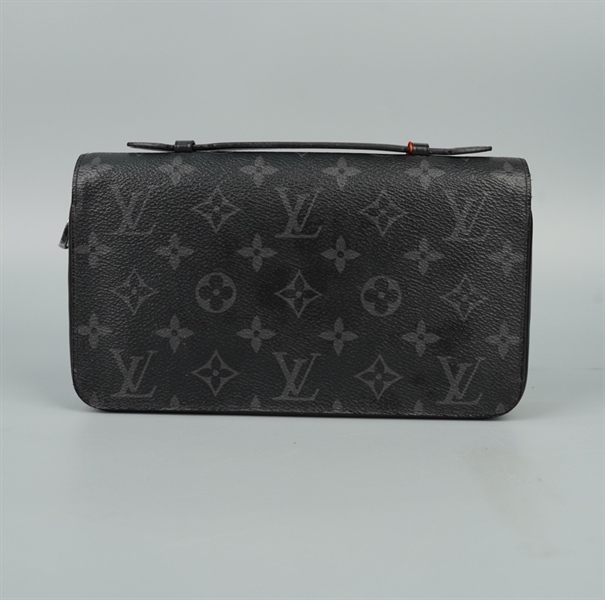 Túi LV Clutch hoa đen sz22 (Manly) KG+