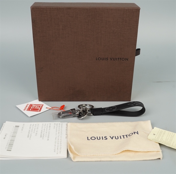 Strap LV hoa đen (LN) KG+