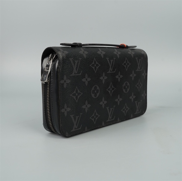 Túi LV Clutch hoa đen sz22 (Manly) KG+