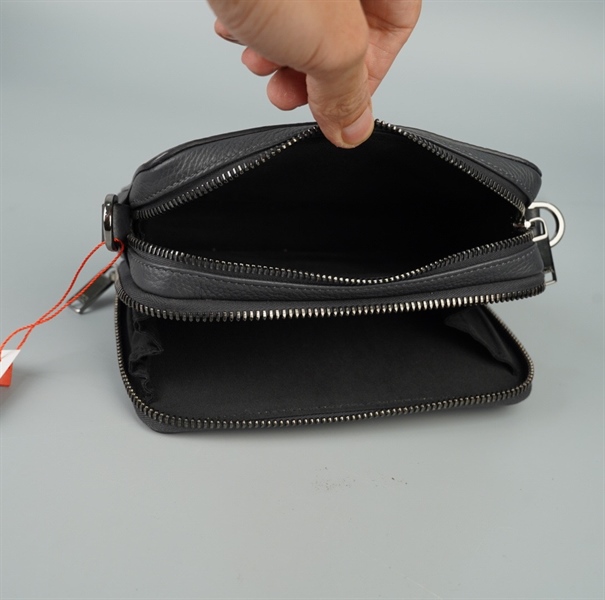 Túi Dior đeo chéo xám sz17 (Manly) KG+