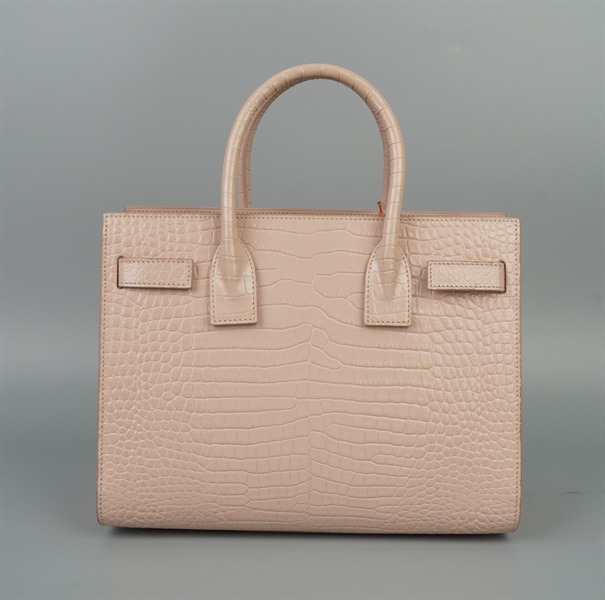 Túi YSL nude da cá sấu kèm ổ+ chìa (631017) sz26 (LN) KG+