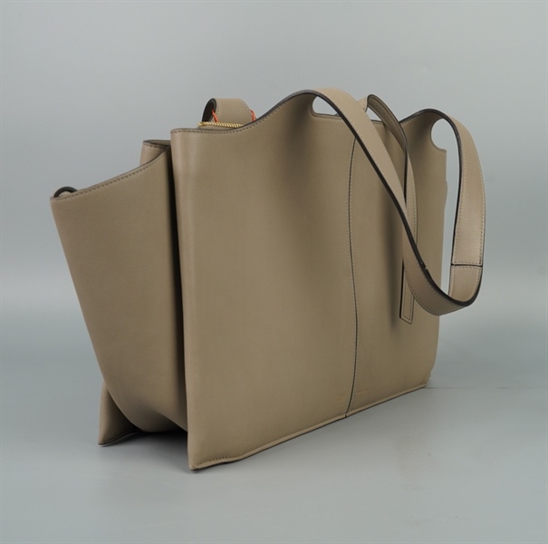 Túi Celine tote màu xám nhạt sz36 KG+