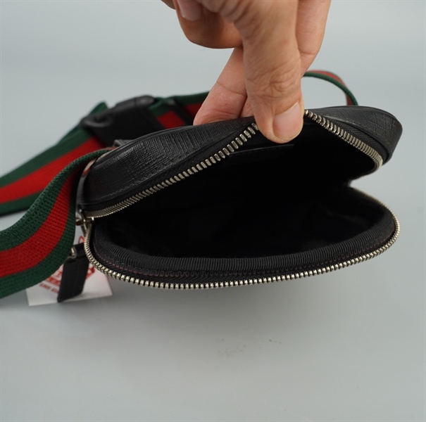 Túi GG đeo chéo xám set 2 (493075) sz15 (Manly) KG+