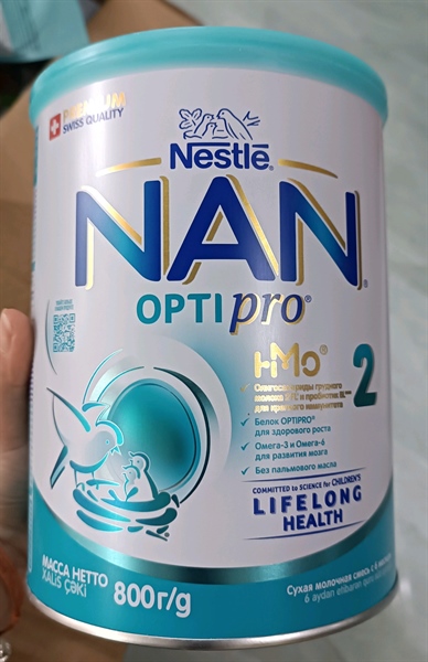 Sữa Nan Nga số 2 800gr