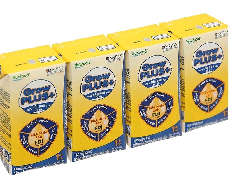 Sữa hộp Grow Plus vàng 110ml