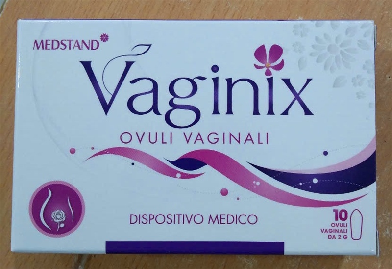 Thuốc Vaginix (Hộp 2 vỉ x 5 viên) đặt phụ khoa Italy