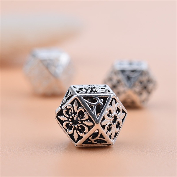 Đa giác khắc hoa văn 13mm CA435