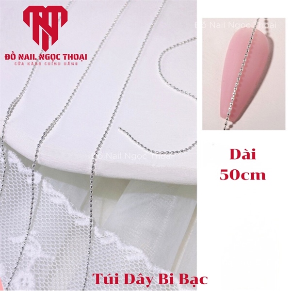 Túi Dây Xích Bạc